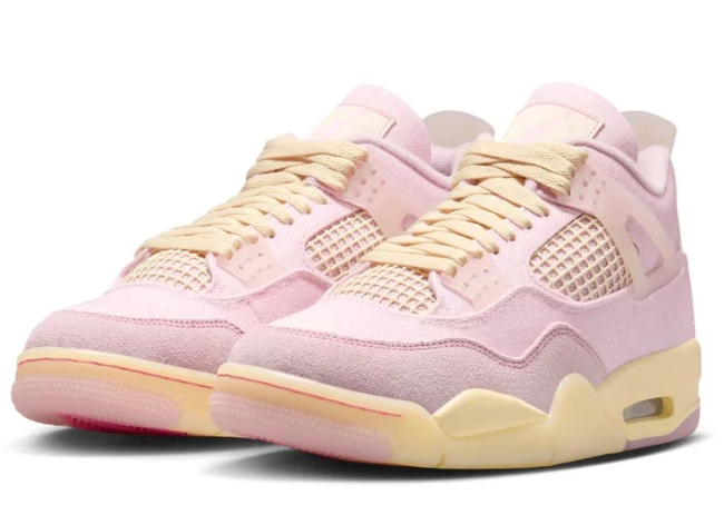 Air Jordan 4 Retro 'Iced Carmine' Sneakers Women's