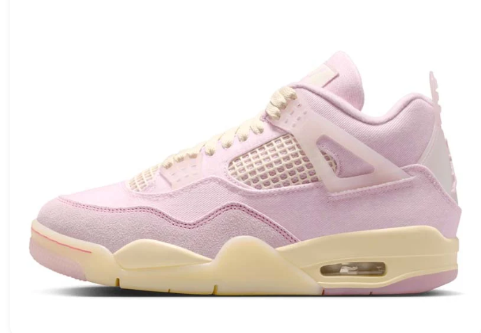 Air Jordan 4 Retro 'Iced Carmine' Sneakers Women's
