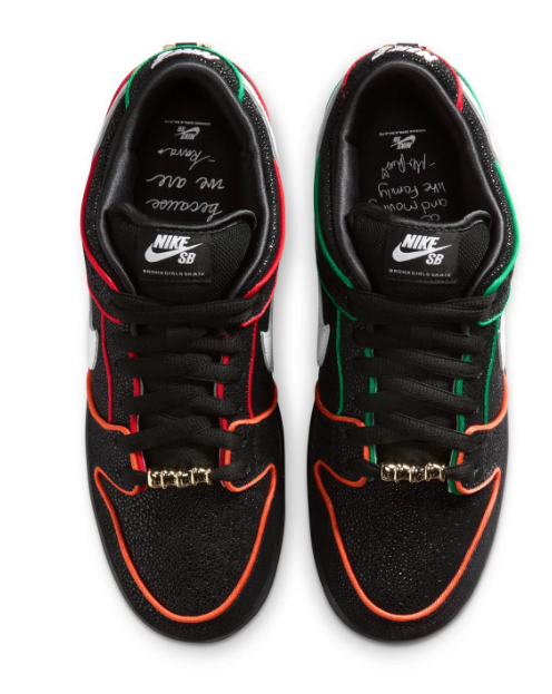Nike SB Dunk Low Pro QS “Black/White/Challenge Red” – Men’s