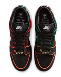 Nike SB Dunk Low Pro QS “Black/White/Challenge Red” – Men’s