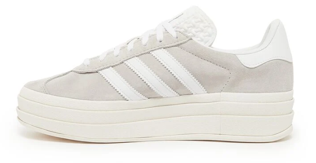 adidas Gazelle Bold 'Grey White' Women's Platform Sneakers | HQ6893