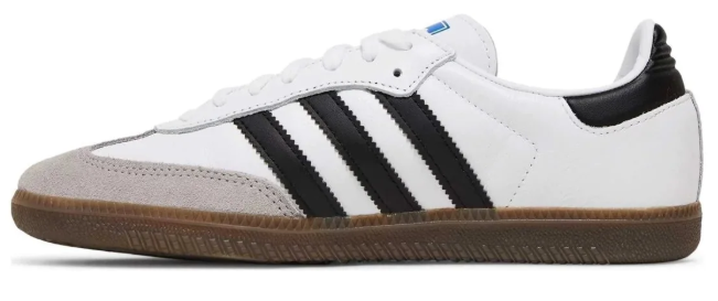 adidas Sambae “Cloud White/Core Black/Gold Metallic” – Women’s