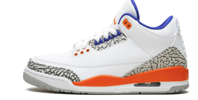 Air Jordan 3 Retro 'Knicks' 2019 Sneakers
